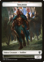 Elephant // Soldier Token [Commander Legends Tokens]