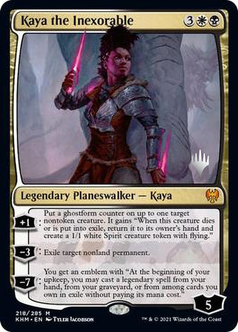 Kaya the Inexorable [Kaldheim Promos]