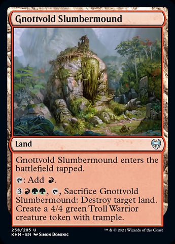 Gnottvold Slumbermound [Kaldheim]