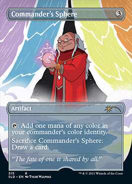 Commander's Sphere (Borderless) [Secret Lair Drop Series]