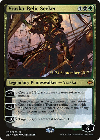 Vraska, Relic Seeker  [Ixalan Prerelease Promos]