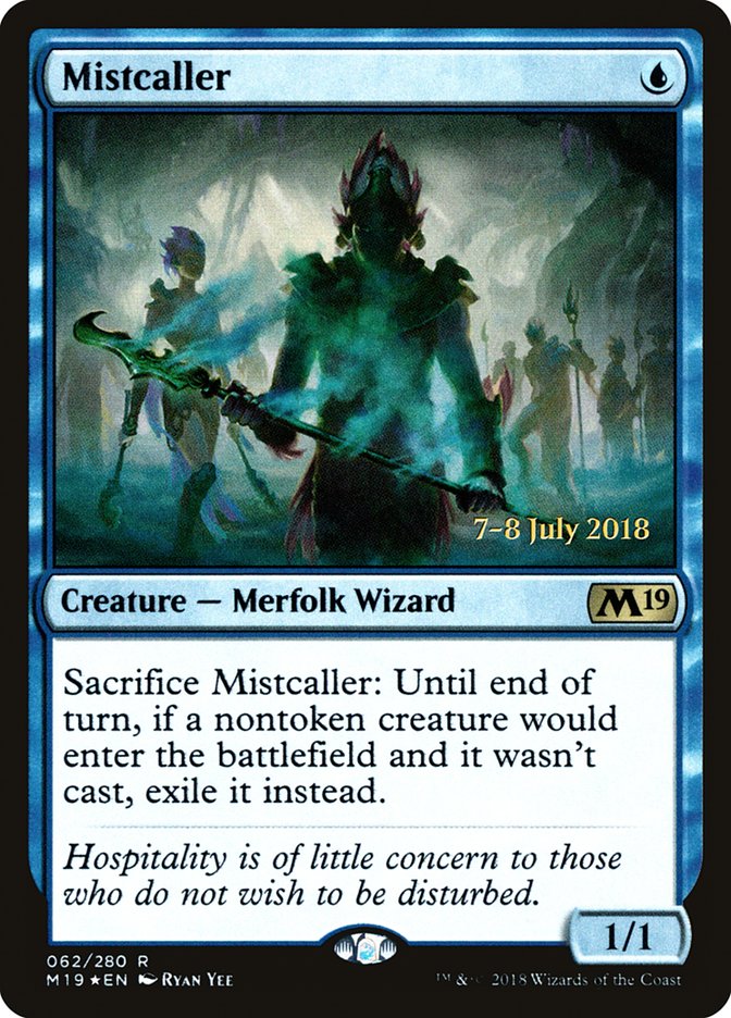 Mistcaller  [Core Set 2019 Prerelease Promos]