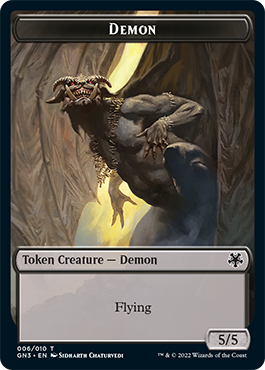 Bird Illusion // Demon Double-sided Token [Game Night 2022 Tokens]