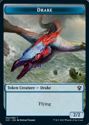 Drake // Elemental (002) Token [Commander 2021 Tokens]