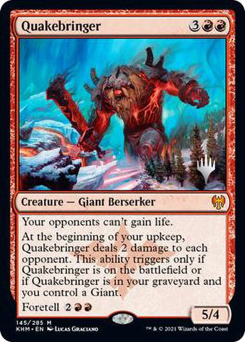 Quakebringer [Kaldheim Promos]