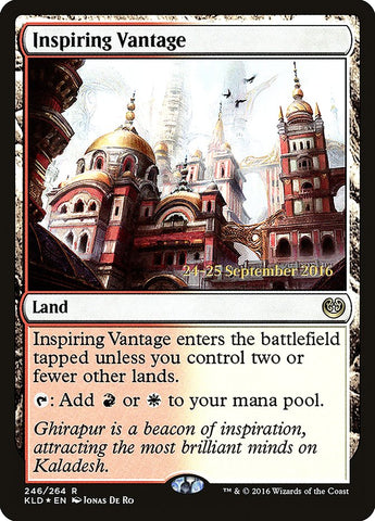 Inspiring Vantage  [Kaladesh Prerelease Promos]