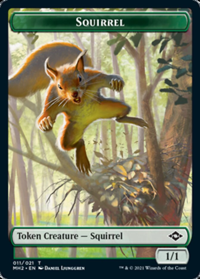 Phyrexian Germ Token // Squirrel Token [Modern Horizons 2 Tokens]