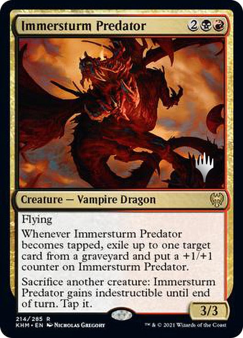 Immersturm Predator [Kaldheim Promos]