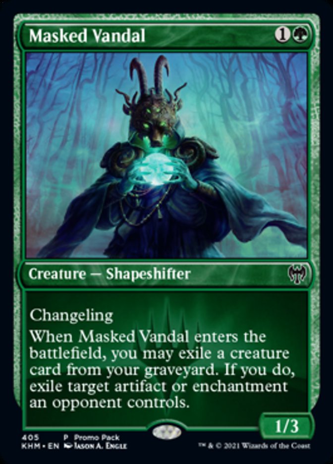 Masked Vandal [Kaldheim Promos]